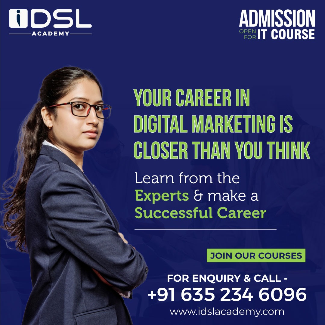 idslacademy's tweet photo. Unlock the door to your digital marketing career with IDSL Academy! Learn from the experts and pave your way to success. Your dream career is within reach.

📞 +91 63523-46096

#IDSLAcademy #InDemandSkillsLearning #Jobguaranteed #DigitalMarketing  #digitalmarketingcourse https://t.co/D2tcT4fUsG
