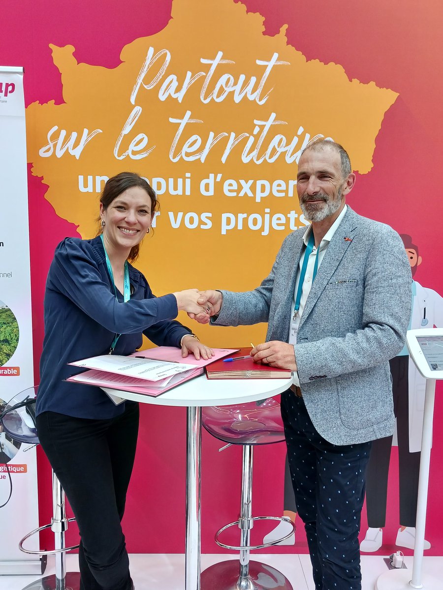 #Santexpo L’Anap signe un partenariat avec <a href="/UDIHR_Officiel/">UDIHR</a> dans l'objectif d’améliorer la performance de la #restauration et la montée en compétences des professionnels de la 
restauration en établissement sanitaire et médico-social.🍽️