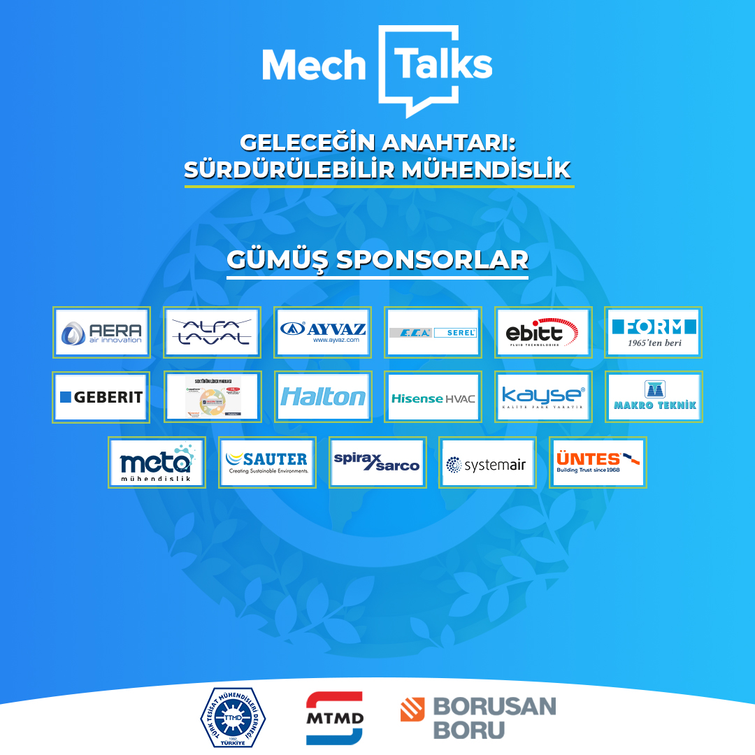 mechtalks's tweet photo. TTMD, MTMD ve Borusan Boru ev sahipliğinde 3. kez düzenlenen MechTalks, 15 Mayıs'ta Divan Kuruçeşme’de gerçekleştirildi. MechTalks’a desteklerinden ötürü tüm sponsorlarımıza teşekkür ediyoruz.
#mechtalks #ttmd #mtmd #borusanboru https://t.co/bciGrupTuI