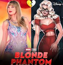 joimarmamani's tweet photo. #Rumor
Marvel Studios está considerando a Taylor Swift para protagonizar Blonde Phantom la nueva serie que está desarrollando para Disney+
#BlondePhantom https://t.co/CZCoEdRJ19