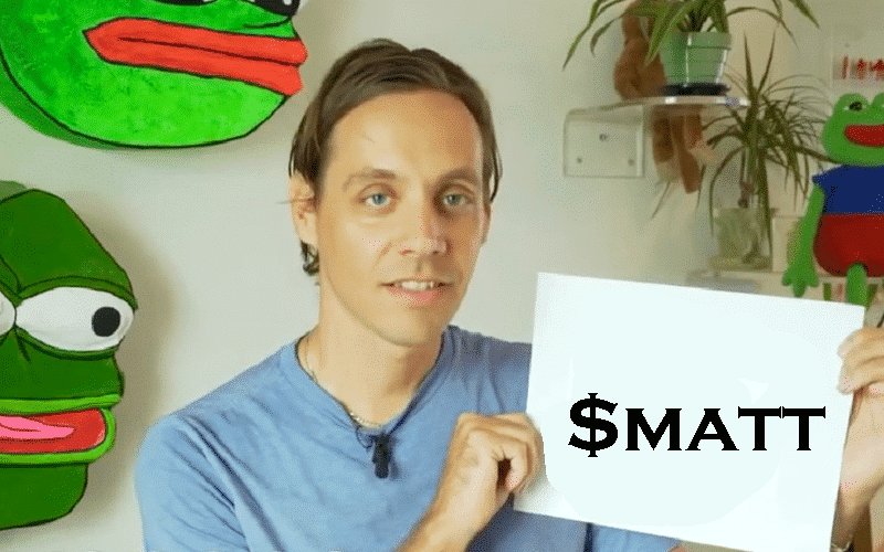 mattfuriesol's tweet photo. @Matt_Furie loves $matt https://t.co/wqVYOrZpQY