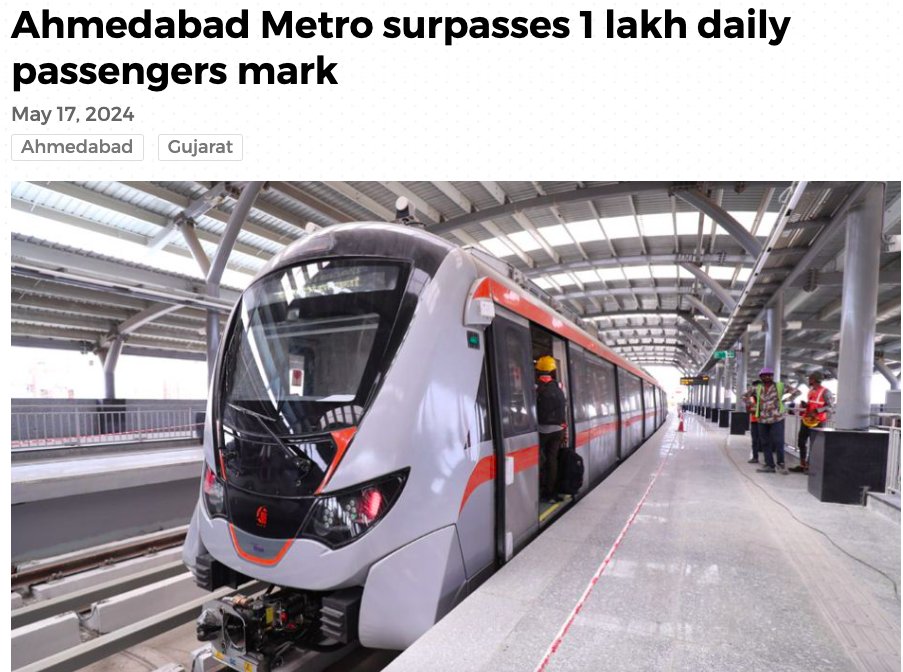 Barring #DelhiMetro, no other metro project in India has managed to massively expand its network despite much demand for quality & affordable public transport system. India has only one metro system with over 100 km system length. China has 13 over 300km and 33 with over 100 km.