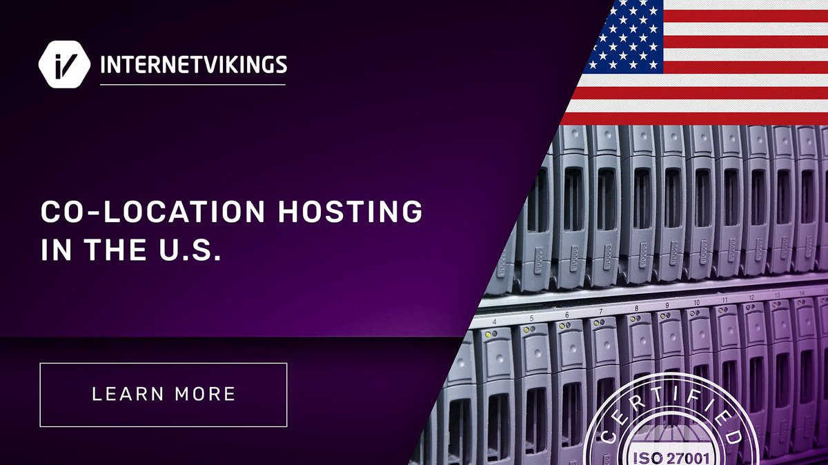 InternetVikings's tweet image. Ensure smooth operation and compliance with our secure co-location solutions for iGaming and sports betting.
Discover our U.S. data centers: internetvikings.com/co-location-ho…...

#colocationhosting #iGaming #Sportsbetting #USAhosting #internetvikings