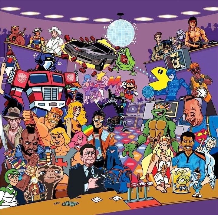 First thing you see?

#80s