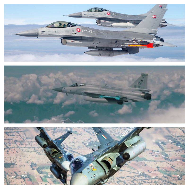 F-16s were better of the three, JF-17 most inferior, LCA-Tejas too much... idrw.org/f-16s-were-bet…