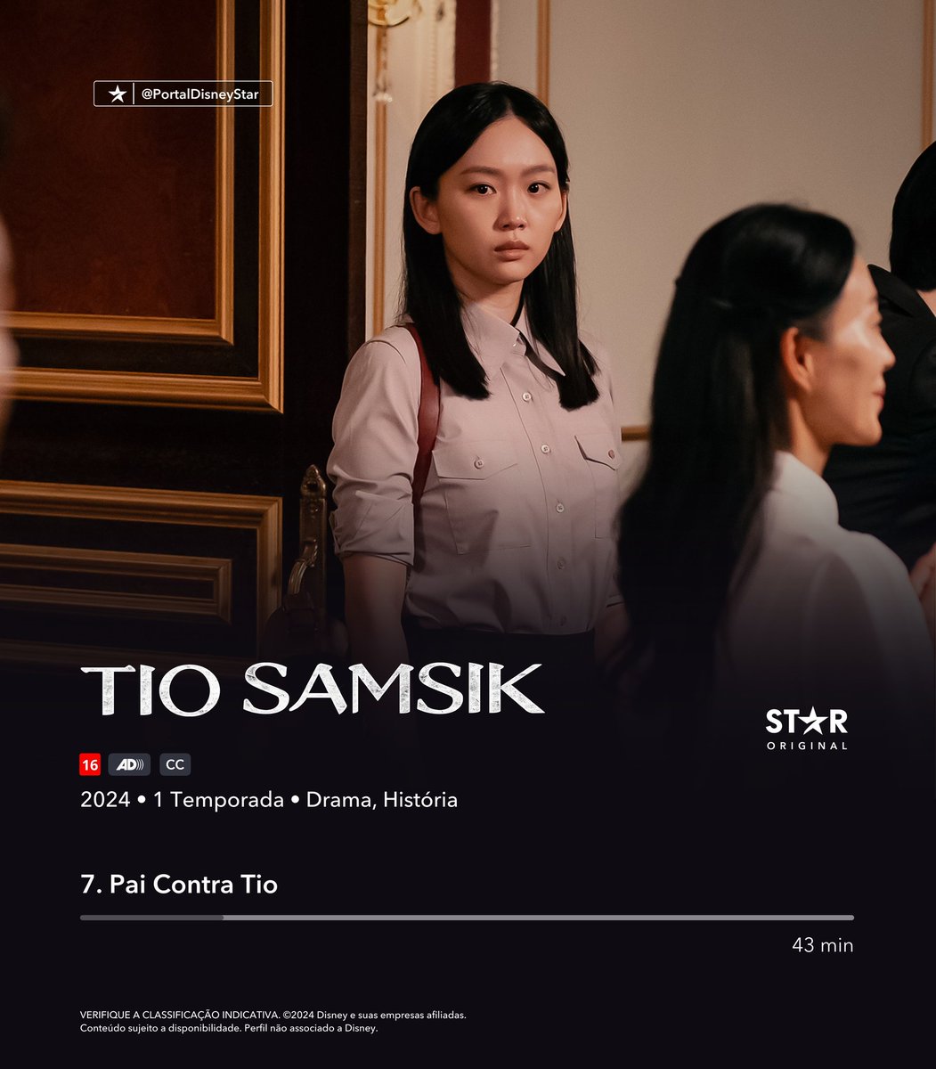 PortalHuluBR's tweet photo. Samsik planeja apresentar Kim San como próximo líder político dedicado a defender a democracia.
#TioSamsik, Série Original. Já disponível no #StarPlusBR.
#삼식이삼촌 #UncleSamSik #SongKangHo #ByunYoHan #LeeKyuHyung #JinKiJoo #SeoHyunWoo #YooJaeMyung #TiffanyYoung https://t.co/CLXEBKwG4r
