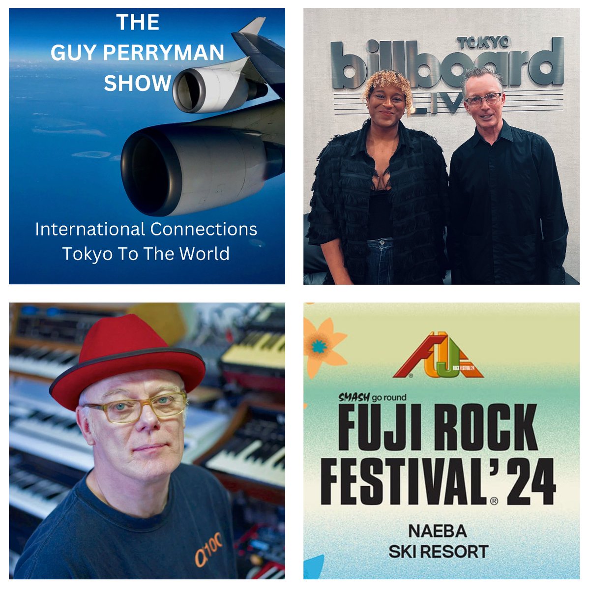 A day to enjoy vivid friends and events including multi-talented L'Rain, keyboardist Morgan Fisher, good news for @fujirock_jp fans, and more all with the music to match!! #guyperryman GPS @InterFM897 Fri 5/24 On air interfm.co.jp On demand mixcloud.com/GuyPerryman/
