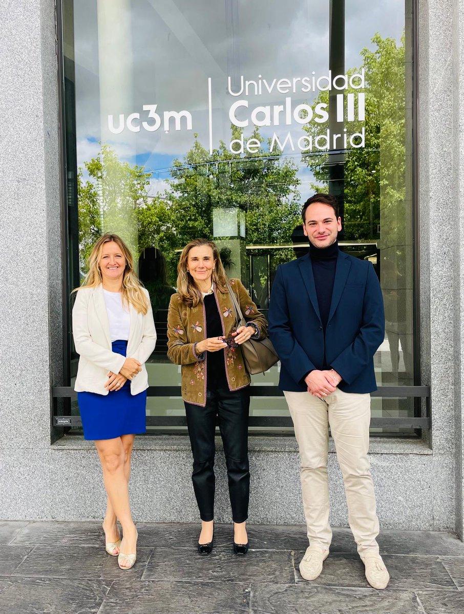 Très heureux de retrouver la Universidad Carlos III de Madrid dans le cadre du partenariat qui la lie à l'Université Toulouse Capitole au travers du Double Master en propriété intellectuelle 🇪🇸🇫🇷
