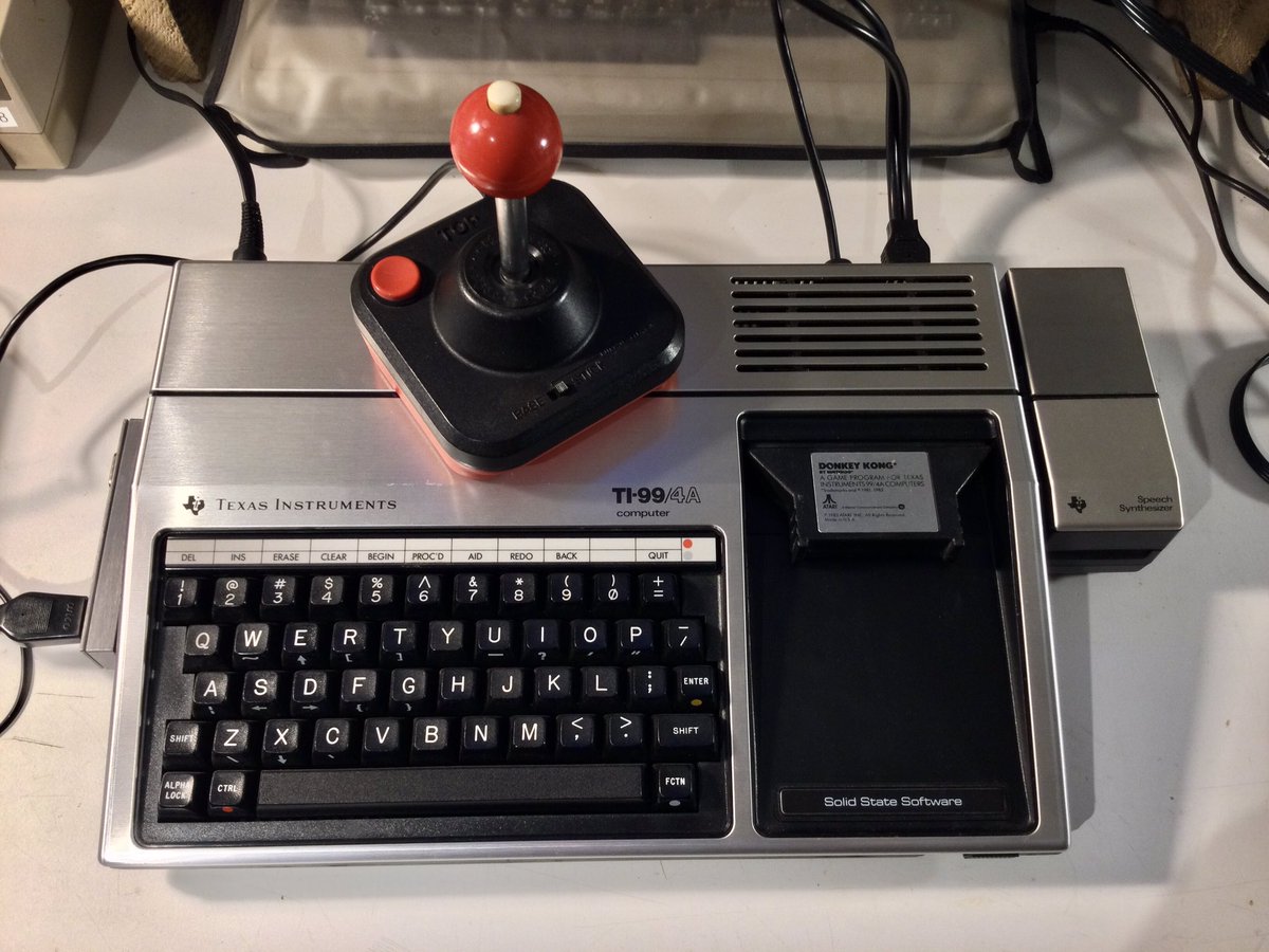 gordoslair's tweet photo. @atari Oh yeah! #Ti994A #Atarisoft https://t.co/5hPycHFX5l