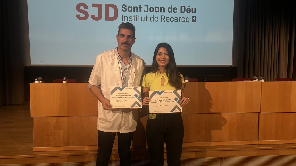 Institut de Recerca Sant Joan de Déu (@irsjd_info) on Twitter photo <a href="/montse_esquerda/">Montse Esquerda</a> <a href="/IBBioetica/">Institut Borja de Bioètica</a> @bioeticaidret <a href="/OHSantJoandeDeu/">Sant Joan de Déu</a> <a href="/SJDbarcelona_ca/">Hospital Sant Joan de Déu Barcelona CAT</a> <a href="/parcsanitarisjd/">Parc Sanitari Sant Joan de Déu</a> <a href="/IBUB_UB/">IBUB-UB</a> <a href="/UBneuroscience/">Institut de Neurociències de la UB</a> <a href="/la_UPC/">Universitat Politècnica de Catalunya (UPC)</a> <a href="/Roser_uf/">Dra. Roser Urreizti</a> <a href="/PRISMAresearch/">PRISMA ResearchGroup</a> <a href="/krabionet/">Kelly Rabionet</a> <a href="/Bertaestevez_/">Berta</a> <a href="/Palau_Lab/">Palau & Hoenicka GenomicScientia-Lab</a> <a href="/Brainlab_UB/">Brainlab - Universitat de Barcelona</a> <a href="/bandage_bcn/">BANDAGE_BCN</a> @CarmenMuozAlmag <a href="/JordanIolanda/">Iolanda Jordan</a> <a href="/ArnauVallsEstev/">Arnau Valls Esteve</a> <a href="/BCNatalResearch/">BCNatal Fetal Medicine Research</a> <a href="/EphionHealth/">Ephion Health</a> <a href="/i4kids_Hub/">i4KIDS Pediatric Innovation Hub</a> <a href="/XartecSalut/">Xartec Salut</a> 👏🏻 Ja tenim els dos projectes de tesis guanyadors: Dani Toro de l’equip de pal·liatius del <a href="/SJDbarcelona_ca/">Hospital Sant Joan de Déu Barcelona CAT</a> i Monica Centeno del <a href="/bandage_bcn/">BANDAGE_BCN</a> <a href="/IBUB_UB/">IBUB-UB</a>. Enhorabona!! <a href="/montse_esquerda/">Montse Esquerda</a> <a href="/IBBioetica/">Institut Borja de Bioètica</a> @bioeticaidret <a href="/OHSantJoandeDeu/">Sant Joan de Déu</a> <a href="/SJDbarcelona_ca/">Hospital Sant Joan de Déu Barcelona CAT</a> <a href="/parcsanitarisjd/">Parc Sanitari Sant Joan de Déu</a> <a href="/IBUB_UB/">IBUB-UB</a> <a href="/UBneuroscience/">Institut de Neurociències de la UB</a> <a href="/la_UPC/">Universitat Politècnica de Catalunya (UPC)</a> <a href="/Roser_uf/">Dra. Roser Urreizti</a> <a href="/PRISMAresearch/">PRISMA ResearchGroup</a> <a href="/krabionet/">Kelly Rabionet</a> <a href="/Bertaestevez_/">Berta</a> <a href="/Palau_Lab/">Palau & Hoenicka GenomicScientia-Lab</a> <a href="/Brainlab_UB/">Brainlab - Universitat de Barcelona</a> <a href="/bandage_bcn/">BANDAGE_BCN</a> @CarmenMuozAlmag <a href="/JordanIolanda/">Iolanda Jordan</a> <a href="/ArnauVallsEstev/">Arnau Valls Esteve</a> <a href="/BCNatalResearch/">BCNatal Fetal Medicine Research</a> <a href="/EphionHealth/">Ephion Health</a> <a href="/i4kids_Hub/">i4KIDS Pediatric Innovation Hub</a> <a href="/XartecSalut/">Xartec Salut</a> 👏🏻 Ja tenim els dos projectes de tesis guanyadors: Dani Toro de l’equip de pal·liatius del <a href="/SJDbarcelona_ca/">Hospital Sant Joan de Déu Barcelona CAT</a> i Monica Centeno del <a href="/bandage_bcn/">BANDAGE_BCN</a> <a href="/IBUB_UB/">IBUB-UB</a>. Enhorabona!!