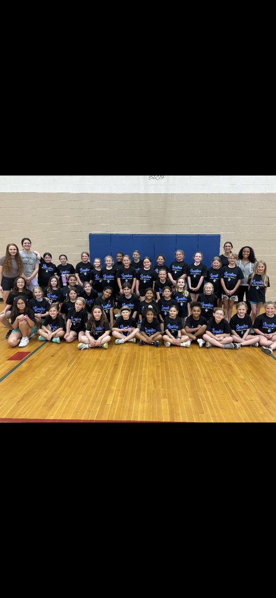 What a great turn out for our Middle  School and Elementary Kids for Basketball Camp. Big Thanks to our Coaches and Players for helping out.