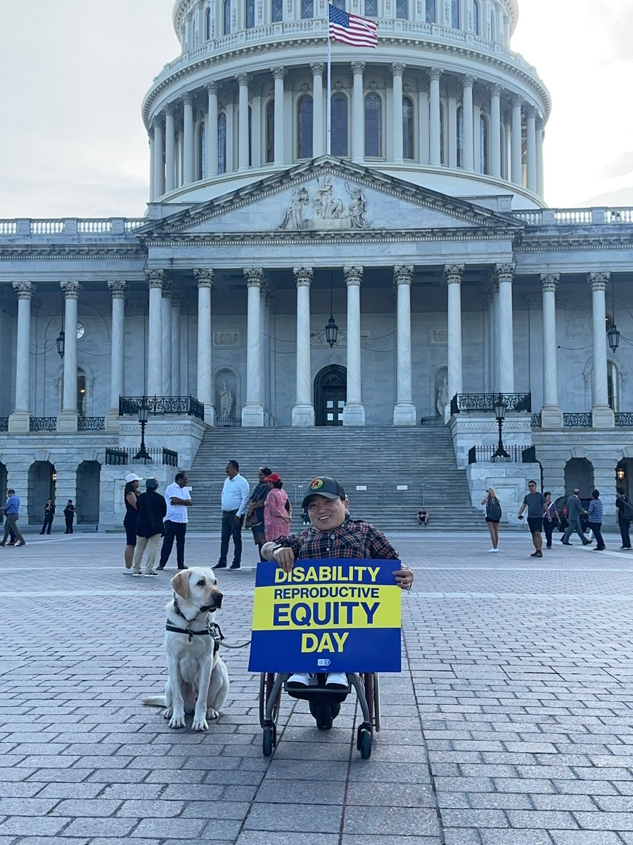 Today we're introducing a resolution to establish Disability Reproductive Equity Day. 1 in 4 people have a disability and we must do more to address structural inequity. #DisCoRepro 🧵1/5