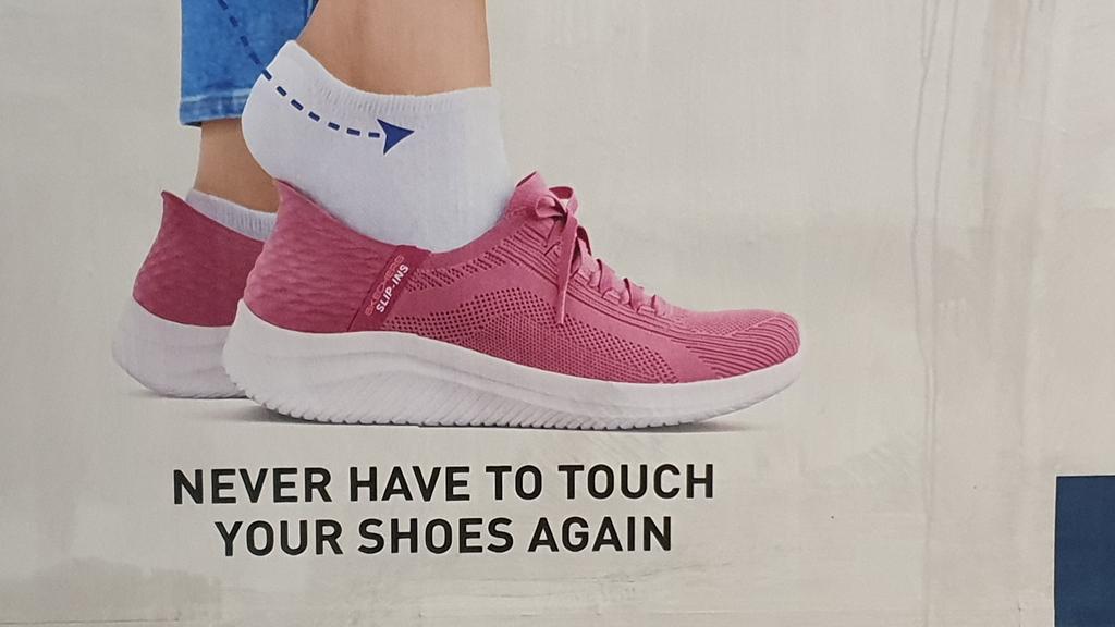 I don't get this.
What's wrong with those shoes that can't be touched?