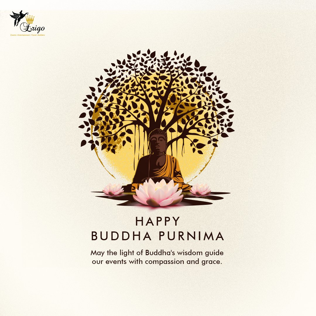 Embrace serenity and enlightenment this Buddha Purnima with @erigoevents May this auspicious day illuminate your path towards peace and harmony. #buddhaPurnima #erigoevents #prabhas #Bangalore #bengaluru #blr #events