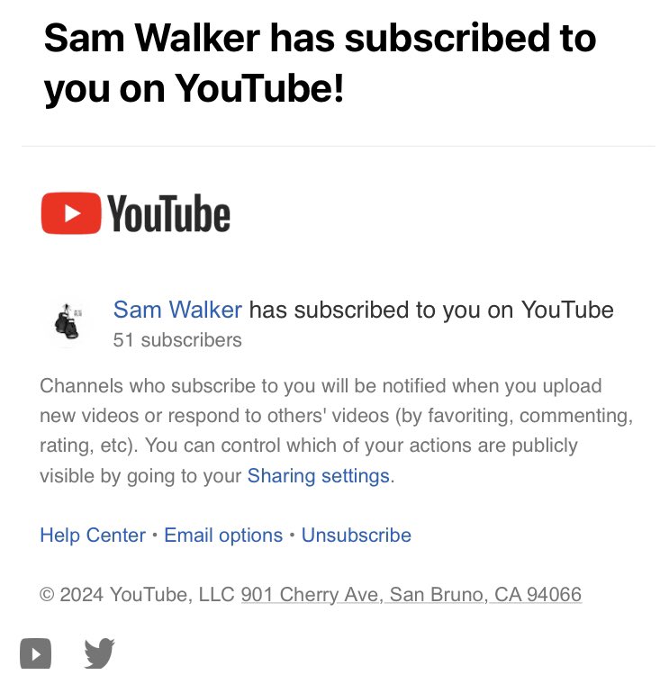 Another new subscriber to the STBX YouTube channel! 👍 Thank you @SWALKS1234! You are a star! 🤩 🥊#STBX