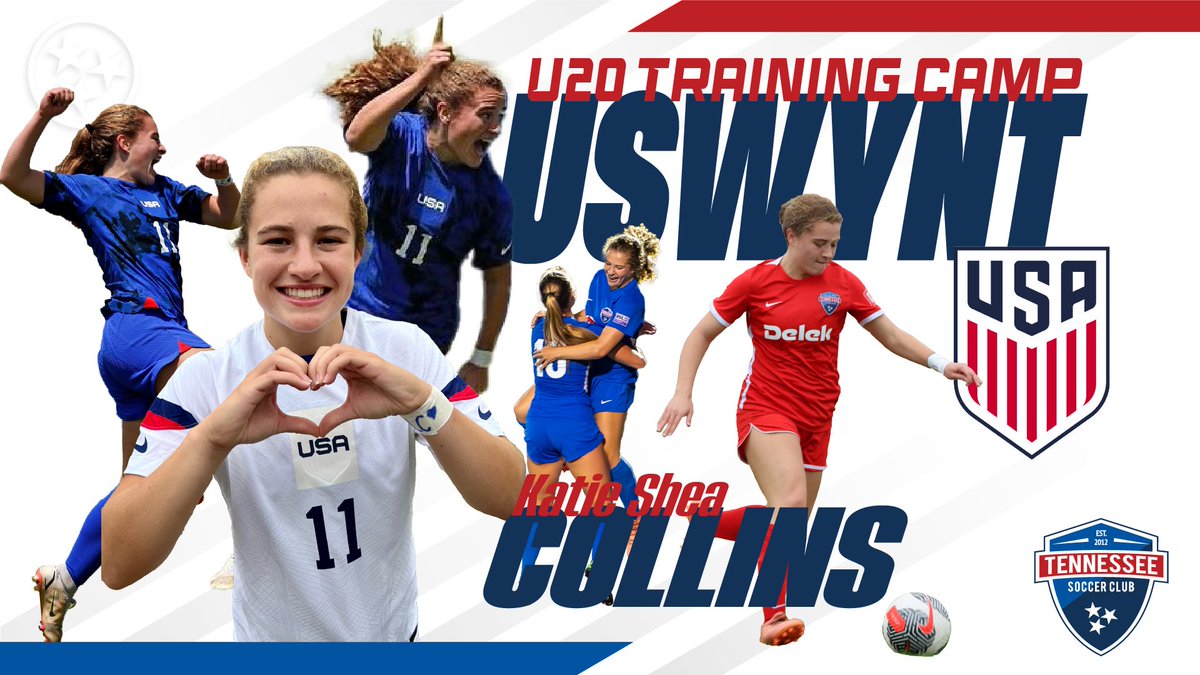 Back with the red, white and blue 🇺🇸🫶 ICYMI, Katie Shea Collins has been. Called back into camp with the @usynt U20s!