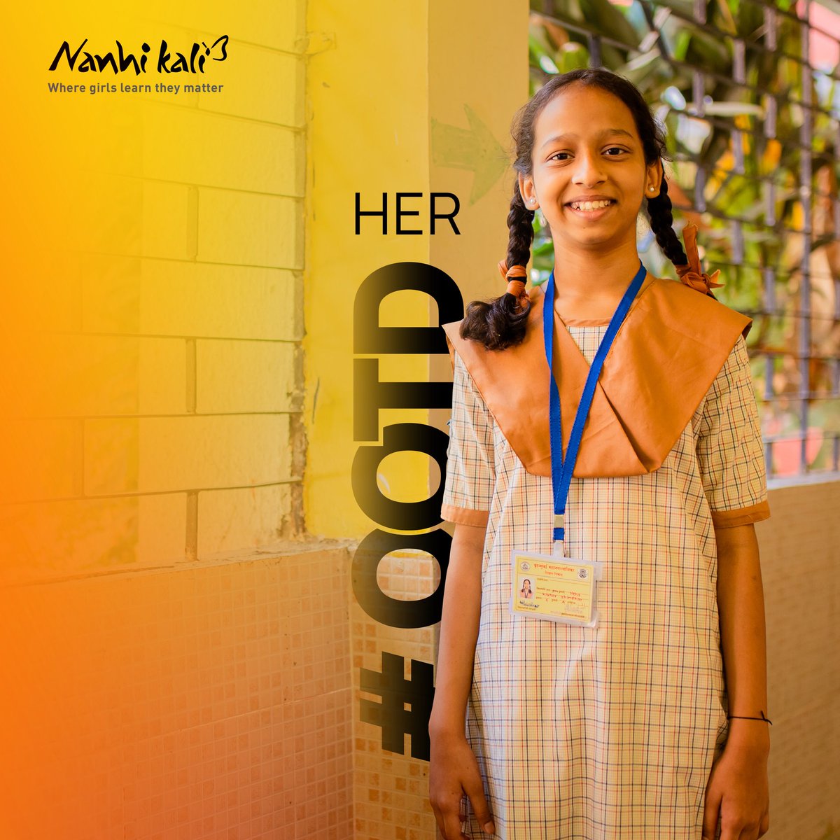 Your donation helps make the playing field ‘uniform’. Help support underprivileged girls in their educational journey, visit nanhikali.org   #NanhiKali #WhereGirlsLearnTheyMatter #EveryGirlMatters