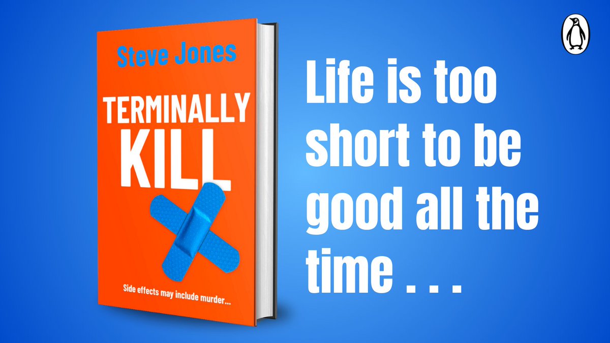 Who says cancer makes you the victim? Join Ray on his quest for vigilante justice #TerminallyKill by @stevejones, preorder your copy now: amazon.co.uk/Terminally-Kil…