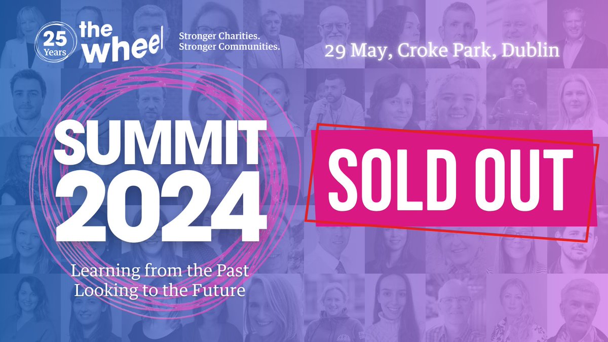 Summit 2024 is sold out! However, you can still join the waiting list. #CharitySummit