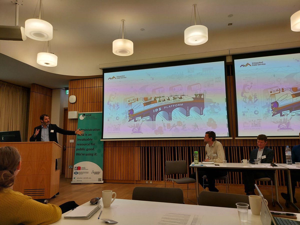 We're at the 'Data with Impact' event hosted by @SCADR_data in Edinburgh. As part of the Spotlight on Poverty session, Struan and Guy from the CCI are presenting our work to better understand child poverty in Glasgow through the use of data. @ScotStat #WeInspire #DataWithImpact