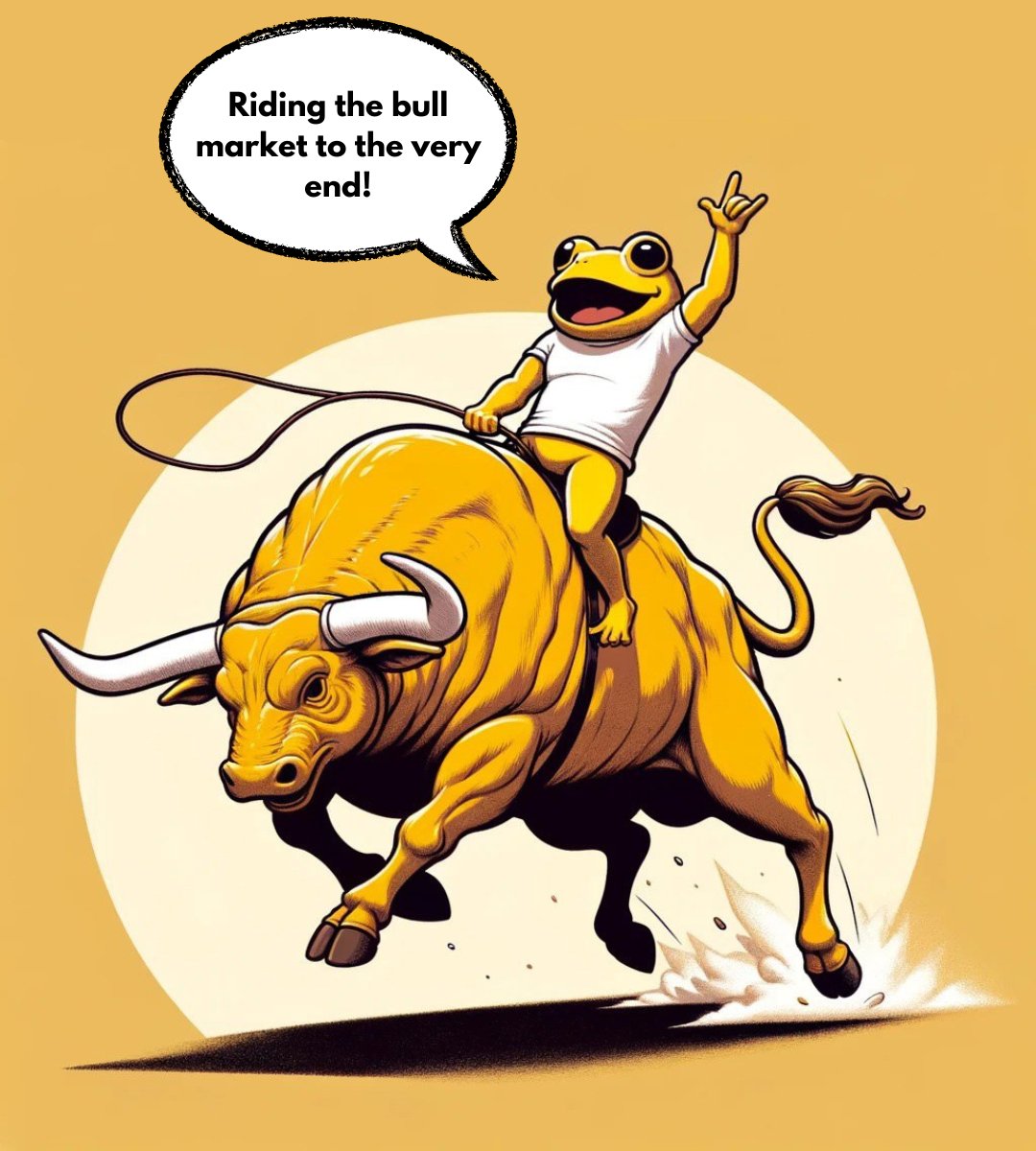 🚀  $TURBO's rapid growth is accelerating. And the community is witnessing a surge in activity. 

It's time to let Toad do his thing and ride that bull! 🐂

#Memecoin #Crypto #Altcoins