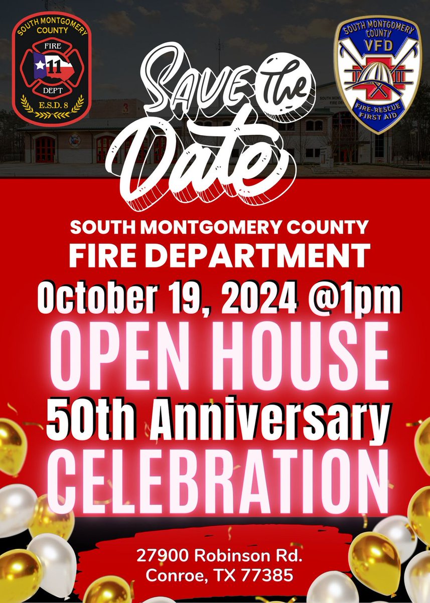 We are excited to announce the celebration of our 50th Anniversary.  The Department was formed in 1974, with Chief Terry leading the department as the Fire Chief.  We invite all current and past members, including Fire Chiefs, Officers, RFPD Board Members, and ESD Board Members.