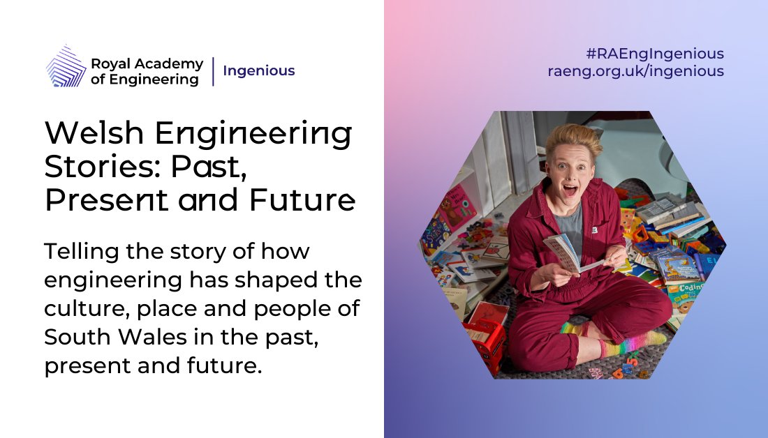 South Wales engineers will be trained in storytelling by @SwanseaUni, where they will share their stories of their engineering careers with secondary pupils. The pupils will then create their own stories of their imagined future as engineers. Learn more: raeng.org.uk/programmes-and…