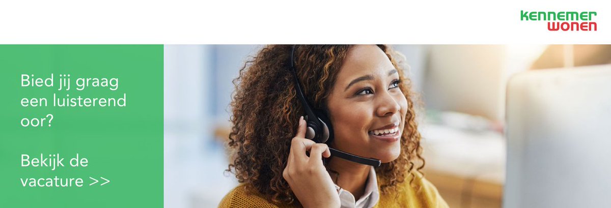 VACATURE - Wij zoeken een medewerker Klantinformatiecentrum (voor 32 uur) die streeft naar een optimale dienstverlening voor onze klanten. Vind jij het leuk allerlei verschillende klantvragen te beantwoorden? werkenbijkennemerwonen.easycruit.com/vacancy/334729…
#woningcorporatie #betrokken #klantgedreven