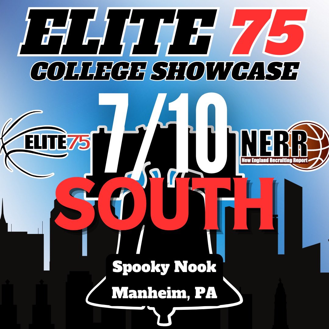 The 2024 Elite 75 College Showcase Tour is quickly approaching! If you are looking to play college basketball and do not yet have a committable Division One offer, this is the showcase for you! For more info please see the link below: newenglandrecruitingreport.com/in-the-news/th…