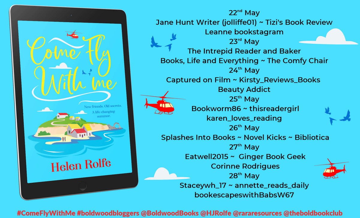 'Believable, emotional connections between the characters' says @Jolliffe03 about #ComeFlyWithMe by @HJRolfe instagram.com/p/C7RYGUbMyb9/ @BoldwoodBooks