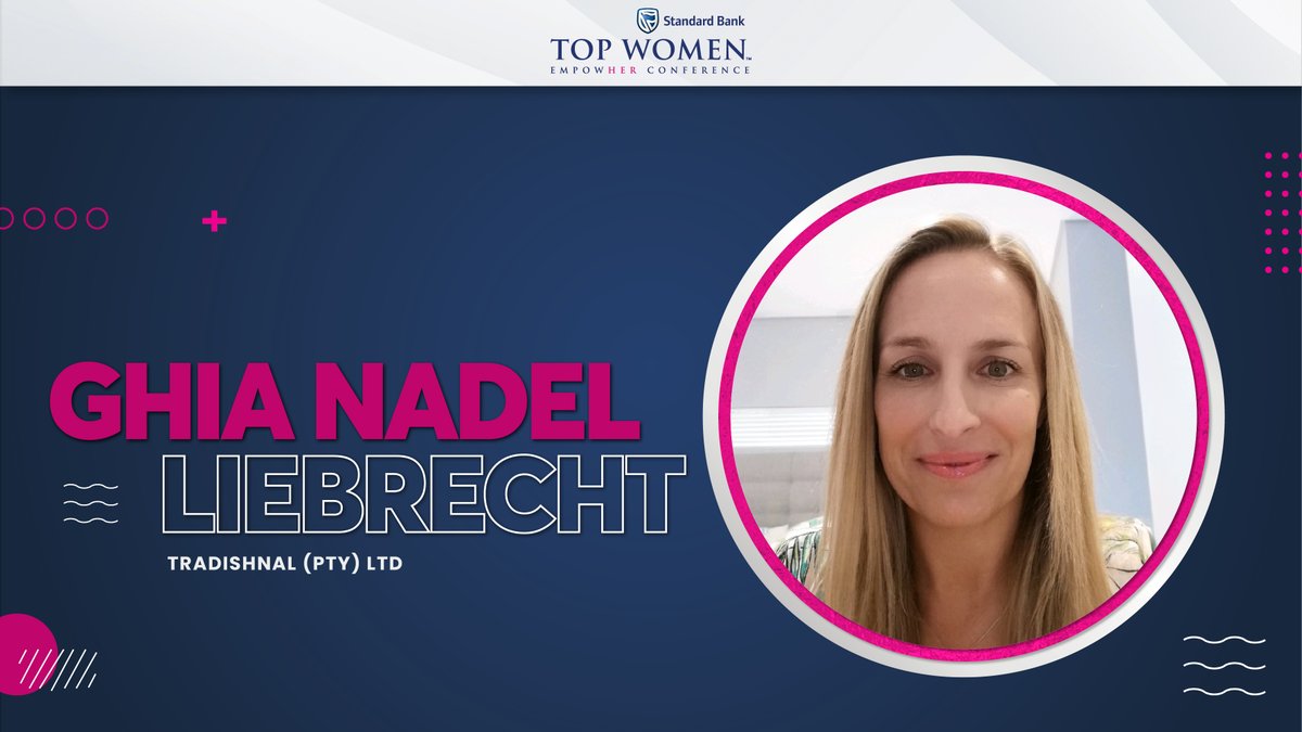 Our next finalist, Ghia Nadel Liebrecht is now on stage! 👩💫 Ghia is fighting for the local Textiles with Tradishnal (Pty) Ltd 🤝🔥 #SBTopWomen #SBTWEmpowerHER #TopcoMedia