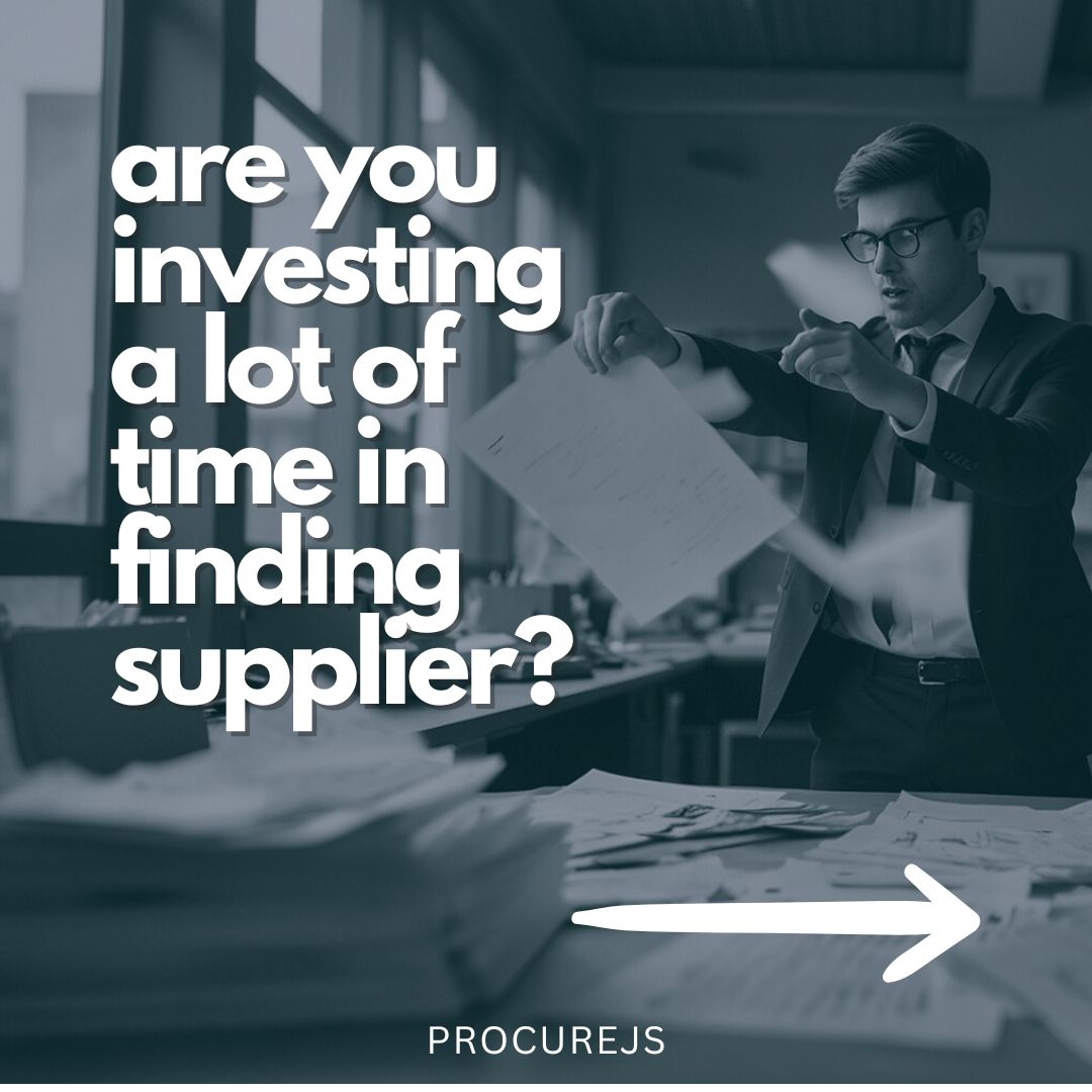 procurejs's tweet photo. [1/3]
Streamline your supplier search with ProcureJs! Save time, cut costs, and ensure quality with our expert negotiation and vetting. https://t.co/zfavn5mVtF