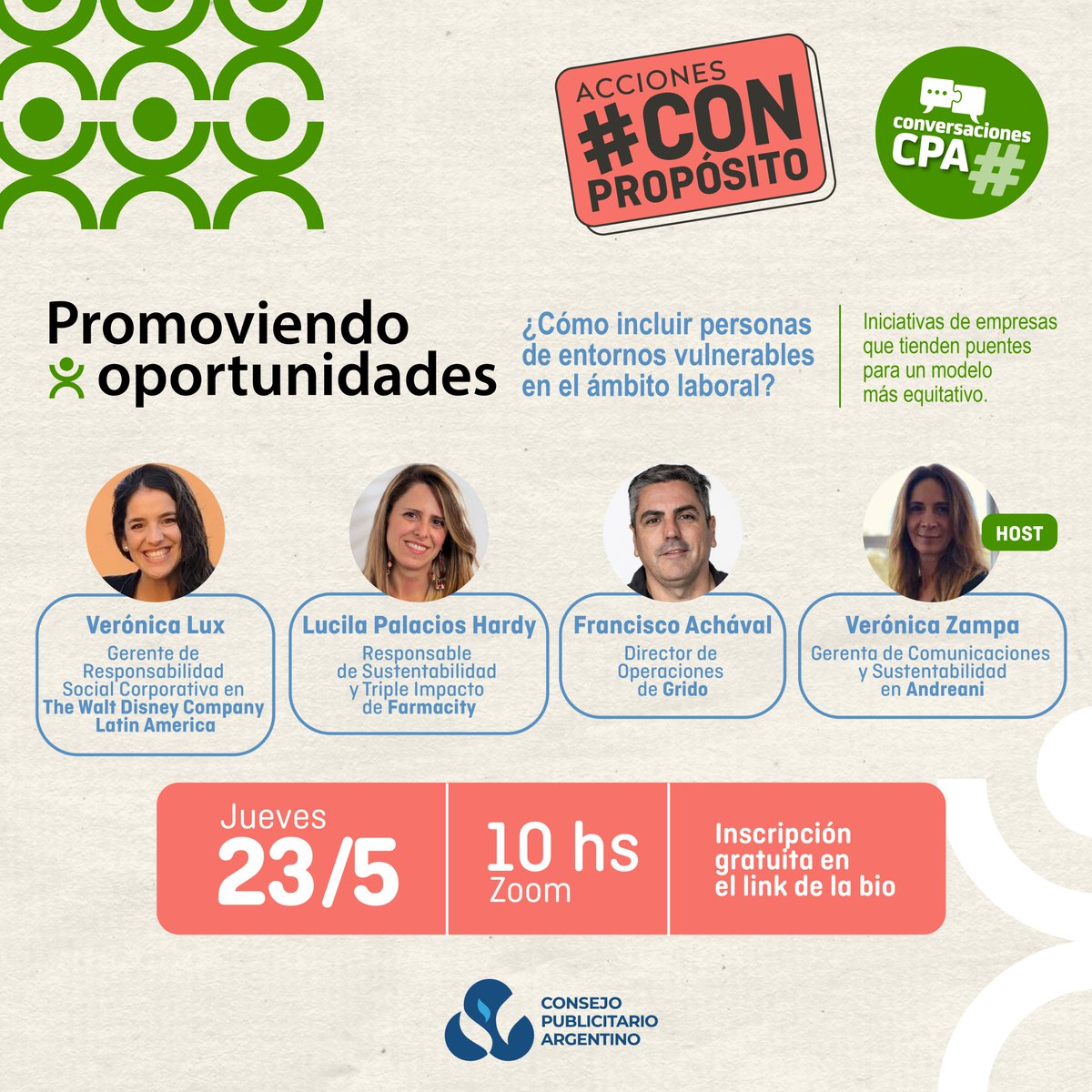 consejopublarg's tweet photo. 📣 ¡Ya empieza!

Conectate por zoom: https://t.co/7eRipbYxUM https://t.co/18JBdUuVC4