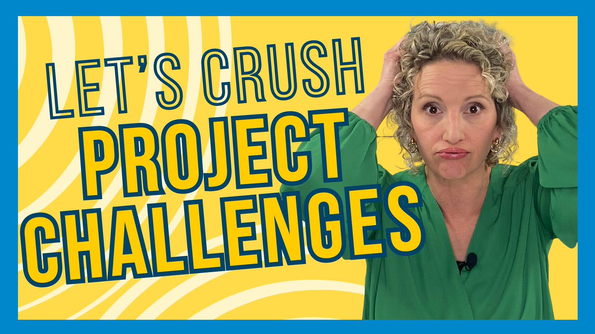 ⭐NEW VIDEO⭐ There are several project management challenges that make life tough for you as a project manager. In this video I cover common challenges and map out how to deal with them: youtube.com/watch?v=WRuCIn…