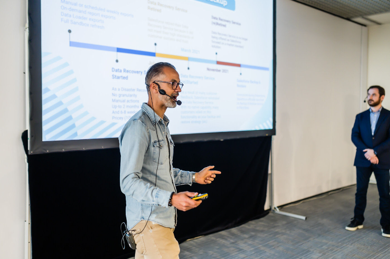 MekanysGlobal's tweet photo. @CzechDreamin highlights:
🟣New connections within the #Salesforce community.
🟣Alexandru Furtuna passed the AI Associate exam!
🟣Listened to @IulianChiriac, who shared his expertise alongside @cyril_louis.
Thanks @Salesforce team for organizing!
#CD24 #SalesforcePartner https://t.co/5vv0WrftK0