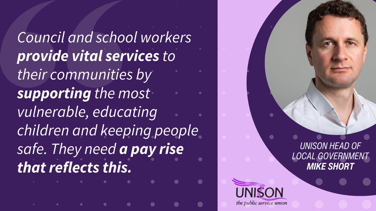 Workers in councils and schools should reject low pay offer, says UNISON Council and school staff in England, Wales and Northern Ireland are worth far more than the “disappointing” pay increase they’ve been offered by employers. Hundreds of thousands of workers in local