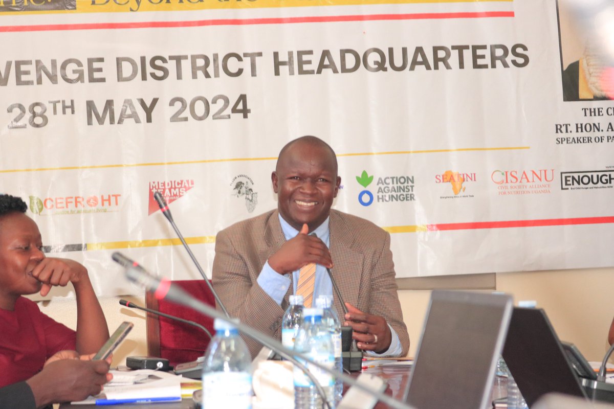 Hon. Muwuma Milton, Chair @upa_fns: Producing more staple food does not guarantee less stunting growth. South western Uganda is considered the food basket of Uganda yet has the highest levels of stunted growth. #NutritionWeek2024 #AdequateLiving #BeyondtheTable
