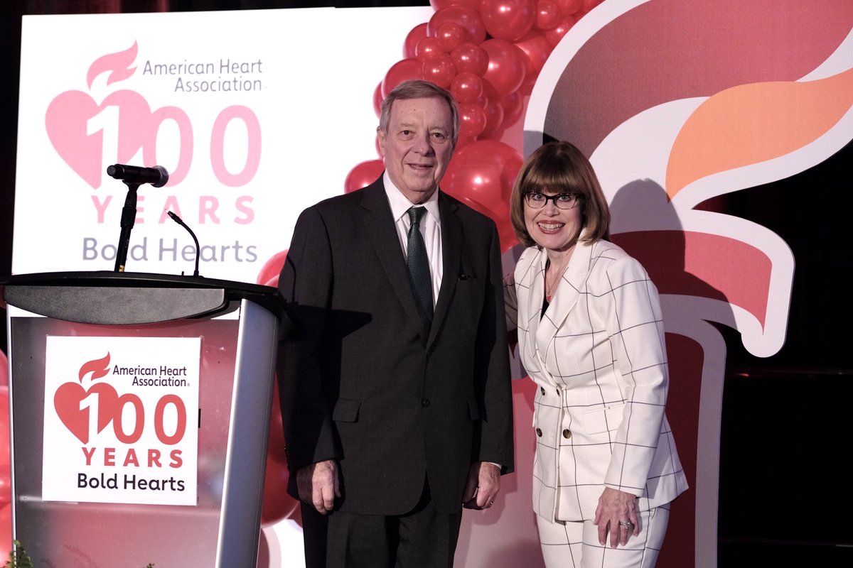 We joined members of Congress, cardiac arrest survivors and #YoureTheCure advocates to celebrate 100 years of @American_Heart. We’re in DC this week urging policymakers to take bold action & support #AccesstoAEDs & CPR. @SenatorDurbin @DrCaliff_FDA @RepLarryBucshon @nih_nhlbi