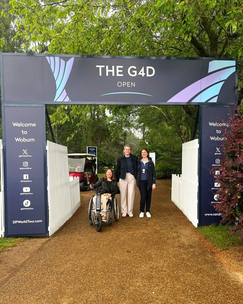 makeitmatta's tweet image. The MATTA team had an awesome time at the The G4D Open ⛳️ We were commissioned by the @RandA to create an emblematic trophy and brand identity that captures the spirit and achievements of the world's best golfers with disabilities.