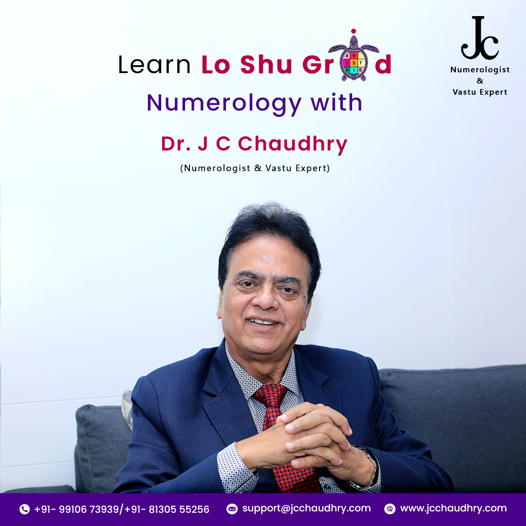 Want to learn Lo Shu Grid? The numerology expert Dr. J C Chaudhry can help you find out what effect a missing number will have and what the remedies will be. Get in touch with us to book an appointment: +91-8130555256 +91-9910673939 #jcchaudhry #numerology #loshugridnumerology