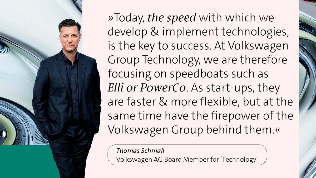 It's all about speed! That was Thomas Schmall's message at the @Reuters Automotive Europe conference in Munich. Read here what exactly he means by that. 👇