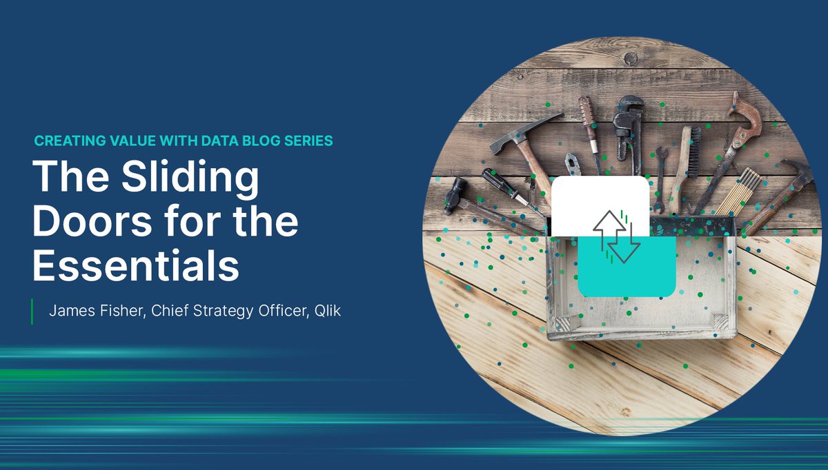 In my final ‘Sliding Doors’ blog I want to go back to #data basics & share the essentials to help you choose the right door to create value on your #AI journey.
 
Find the five essentials here and where you’ll be able to find out more at #QlikConnect: qlik.com/blog/the-slidi…