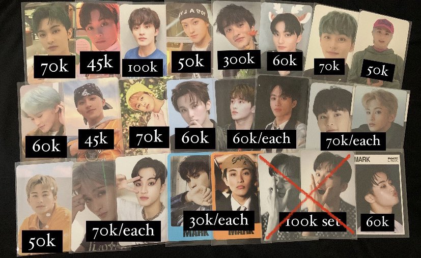 help rt🙏🏻
wts want to sell 
photocard aab mark haechan
📍surabaya

💸 on pict
🍊freeong
✨ bisa shopee video
✅ accepting ww buyer with ina address 
💭dm for detail & condi

t. wts lfb pc photocard mark haechan nct dream nct 127 엔시티 포카