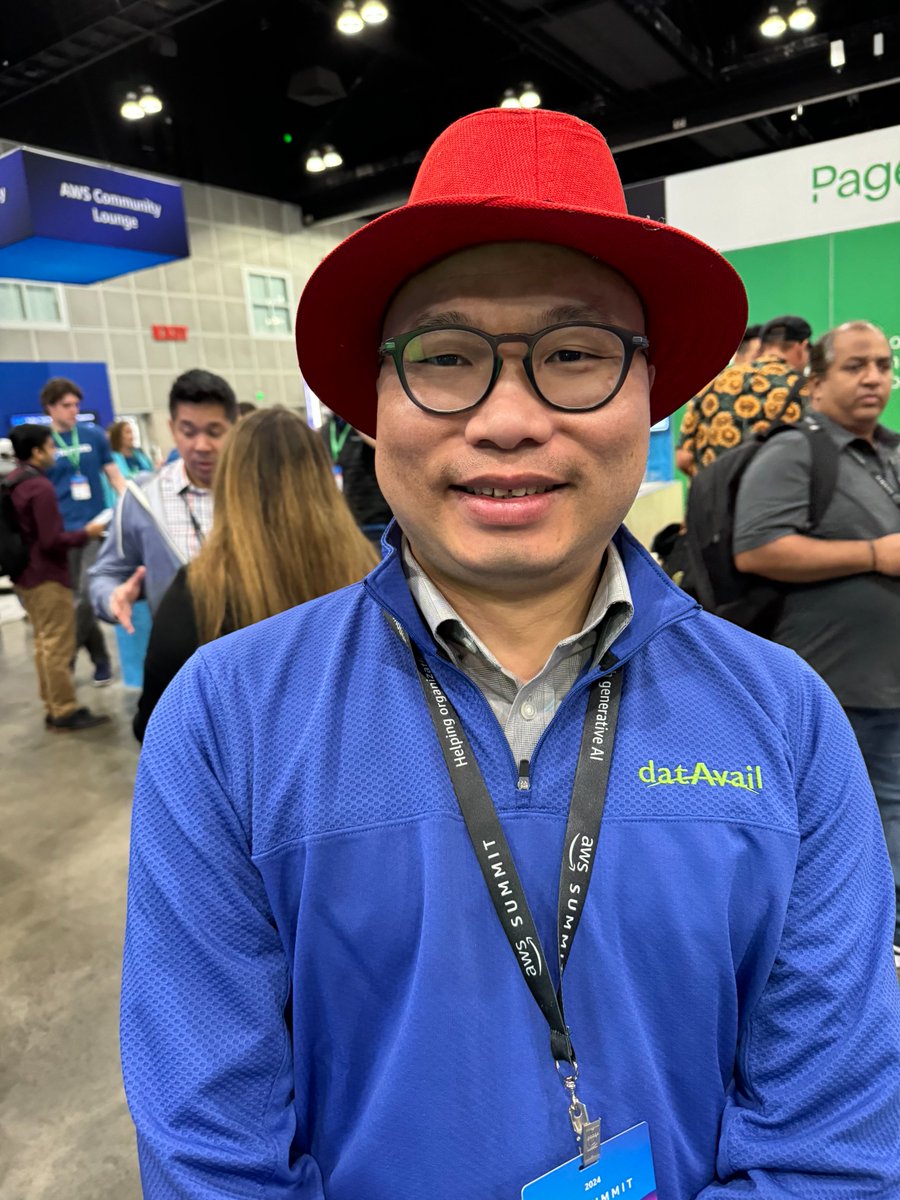 datavail's tweet image. JP Chen and Dan Russell went the extra mile at the AWS Summit. Our AWS pros have been hard at work, exceptionally active with summit attendees, and engaging in great conversations about approaching and optimizing cloud solutions.

#awssummit #awscloudsolutions #awspartners