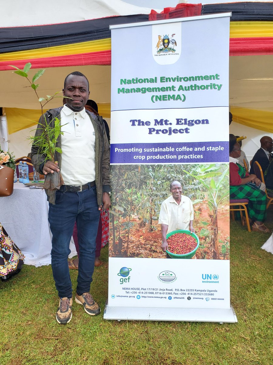 Yesterday l joined @nemaug , private sectors ,partners and local communities at the celebrations of International Day for Biodiversity in Kapchorwa where the theme was ' be part of the Plan' ! @KagutaMuseveni @ABarirega @TodwongR @HajjatMedina @UN @EUinUG