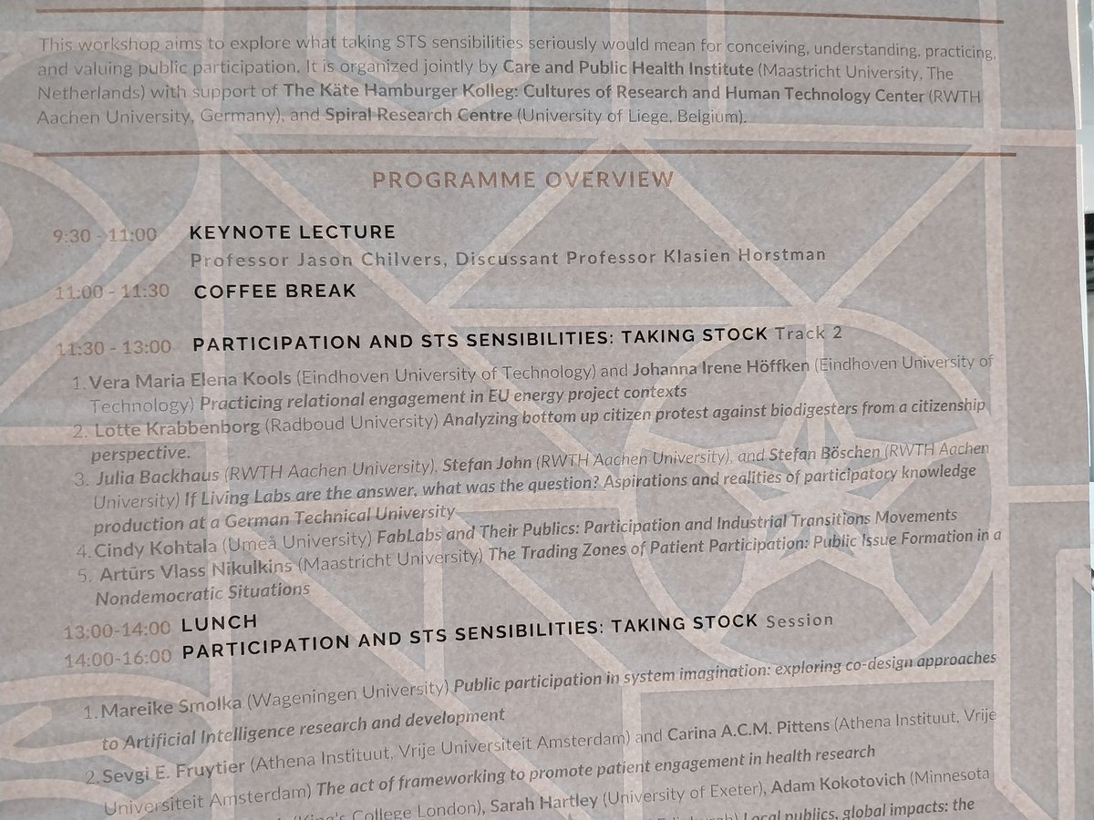Some of the exciting presentations we have