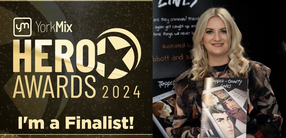 I am incredibly grateful to whoever put me forward for The Educator of the Year Award at <a href="/theyorkmix/">YorkMix</a> . I’m honoured to be chosen as a finalist for my efforts in educating children and young people about all that’s associated with #countylines and #knifecrime. #cce