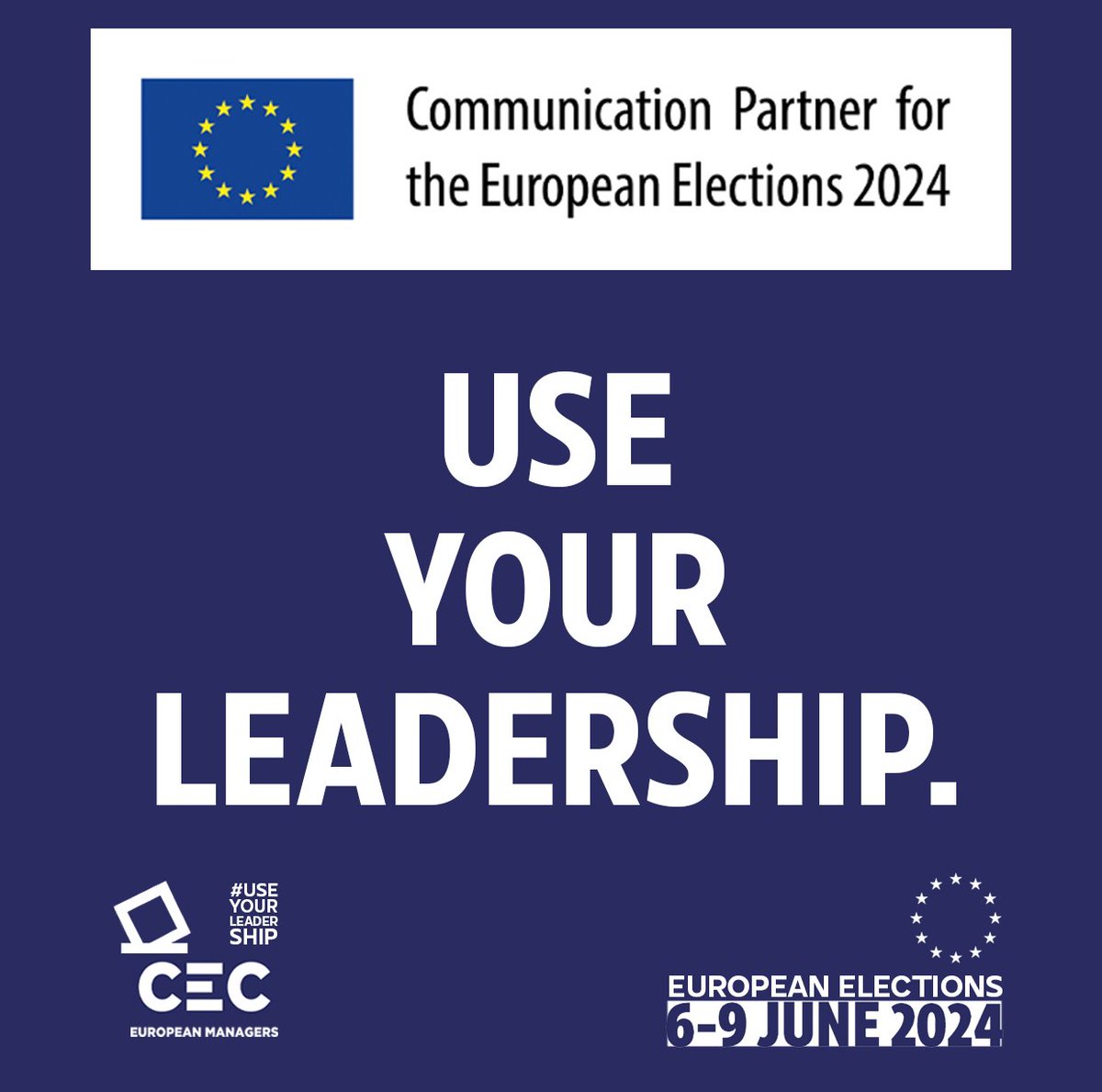 🇪🇺 It is official! We are proudly showcasing our agreement with @Europarl_EN as an official Communication partner for the #EuropeanElections2024 cec-managers.org/wp-content/upl… #UseYourLeadership #UseYourVote #Digitalisation #SocialParners #EuropeanUnion