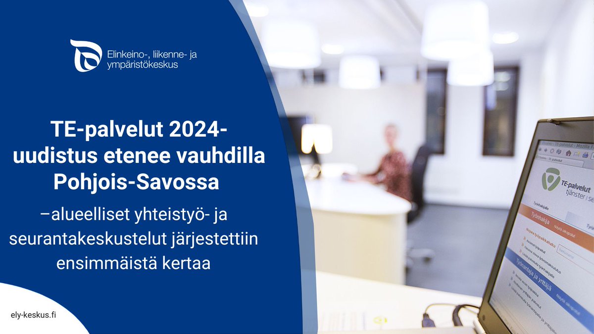 - Alueelliset yhteistyö- ja seurantakeskustelut antavat erinomaisen  tilaisuuden tiivistää niin valtion ja kuntien välistä yhteistyötä samoin kuin työllisyysalueiden välistä yhteistyötä, johtaja <a href="/BlombergJan/">Jan Blomberg</a> kertoo.

➡️sttinfo.fi/tiedote/702393…