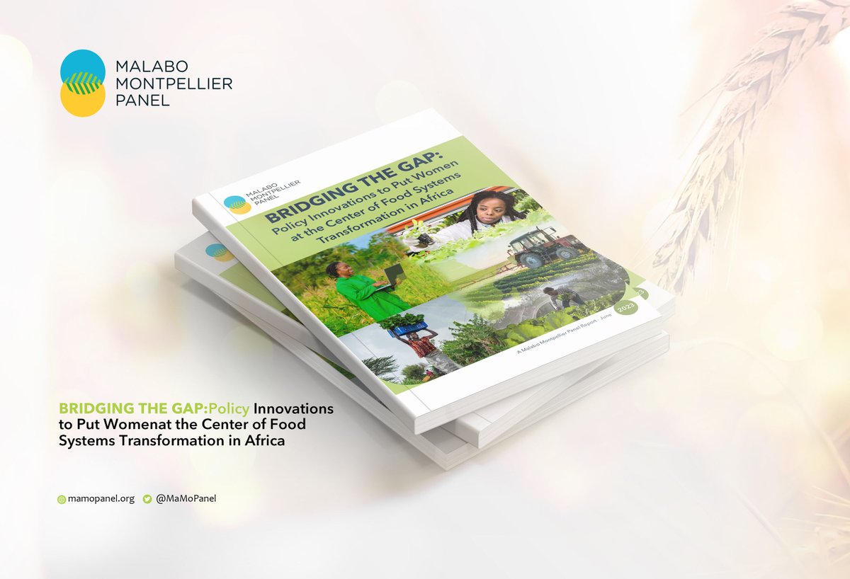 Throwback: Women at the center of Africa’s agrifood systems! Learn how innovative policies can help reduce the gap in gender equity, drive productivity, job creation, economic growth & improved health outcomes in Africa’s agrifood systems. 👇 shorturl.at/qsGY1